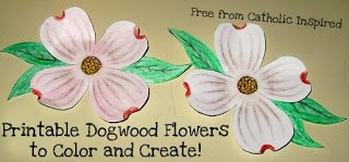 The legend of the dogwood tree crafts and cards