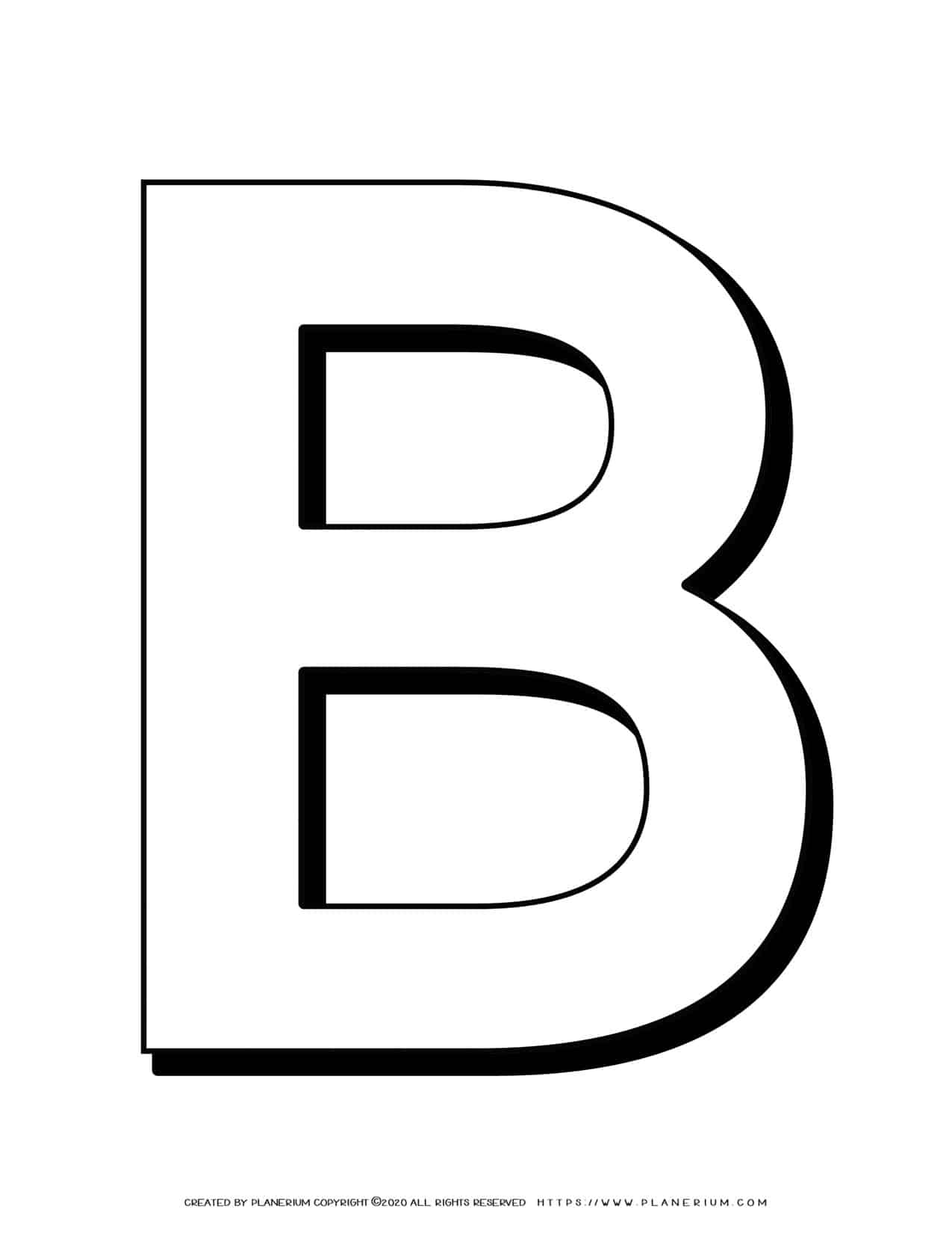 Alphabet coloring pages