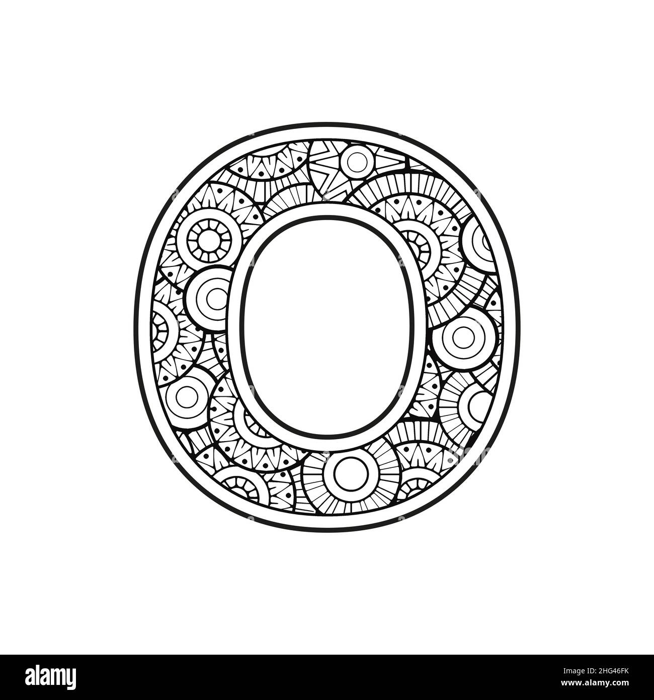 Letter o coloring pages hi