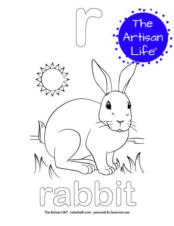 Free printable alphabet coloring pages no