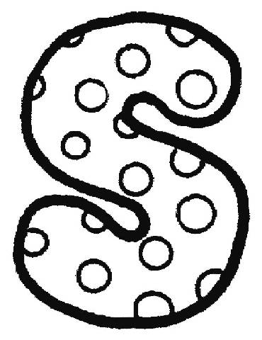 Bubble letter r coloring pages