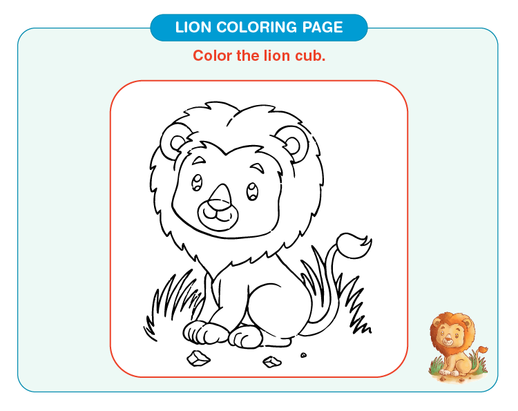 Lion coloring pages download free printables for kids
