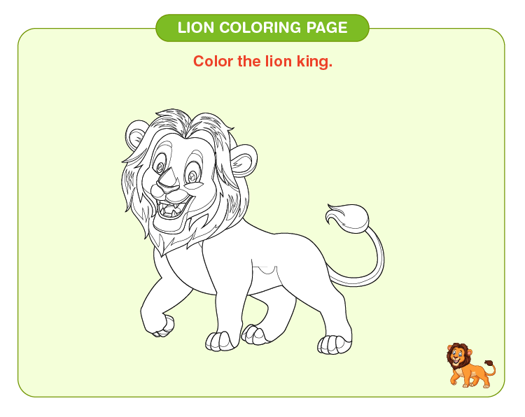 Lion coloring pages download free printables for kids