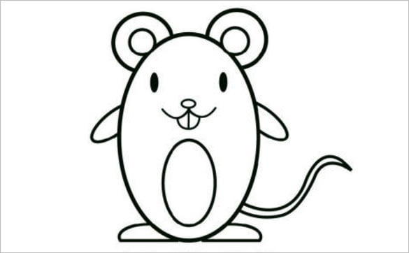 Mouse s crafts colouring pages