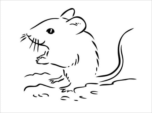 Mouse s crafts colouring pages