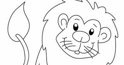 Kids page lion and the mouse story coloring pages