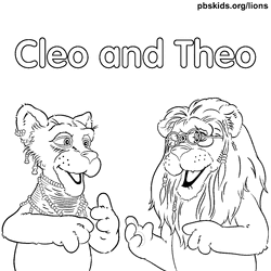 Pbs kids coloring pages between the lions wiki