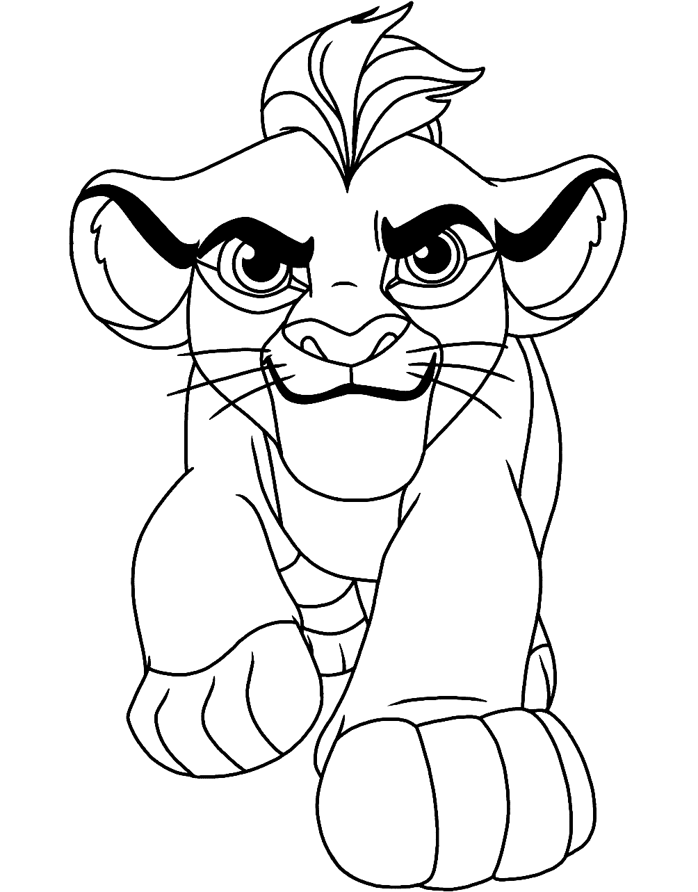 Lion guard coloring pages printable for free download