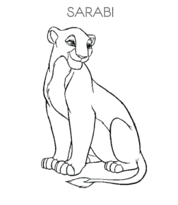 The lion king coloring pages playing learning