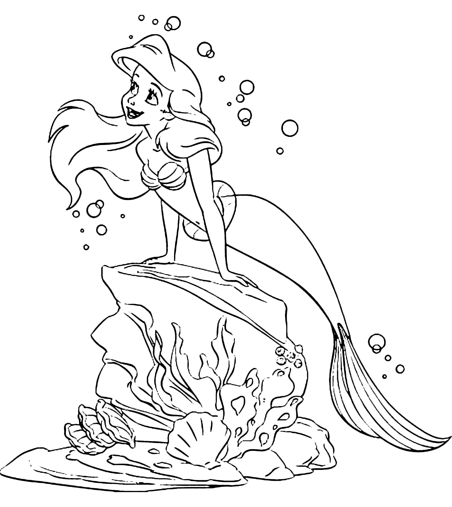 The little mermaid