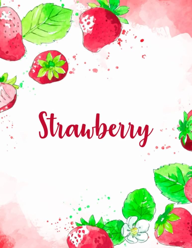 Strawberry coloring book for kids and adult with fun easy and relaxing strawberry coloring book coloring poribesh books