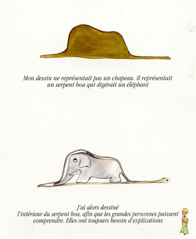 Homage to antoine de saint