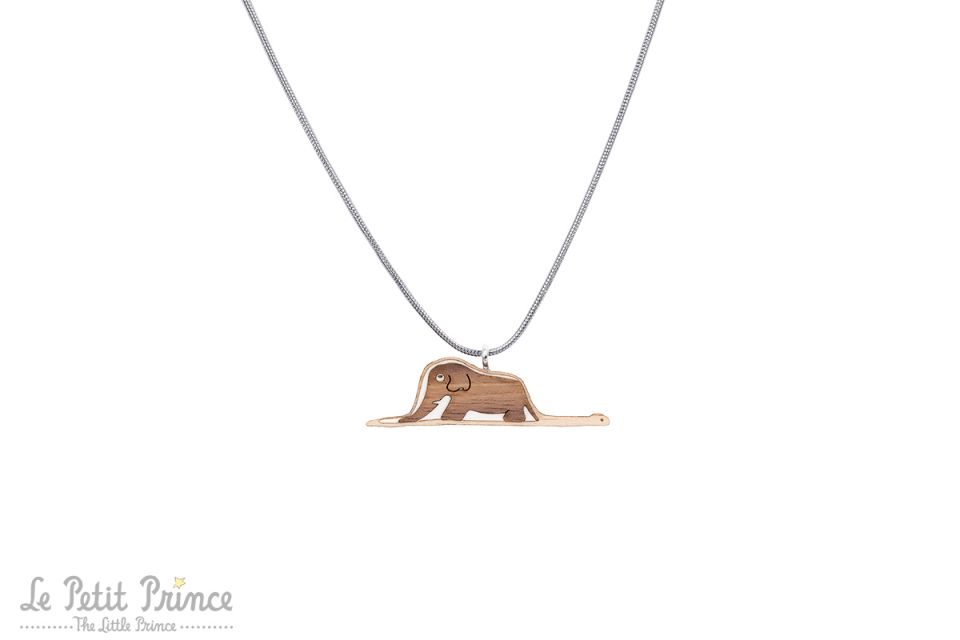 Boa ate elephant pendant