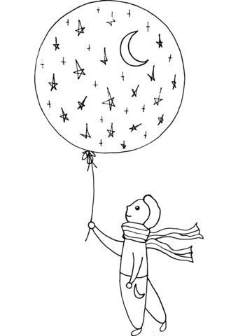 Little prince coloring pages free coloring pages