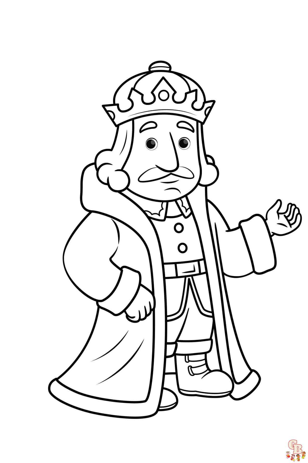 King coloring pages