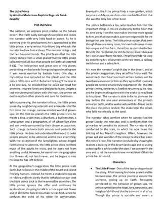 The little prine le petit prince reviewer grade pdf