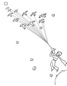 Little prince coloring pages free coloring pages