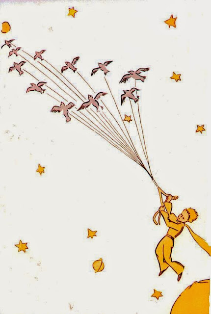 The helpful art teacher tiny planets inspired by the little prince and asteroid b