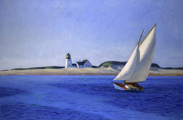 The long leg jigsaw puzzle by edward hopper