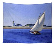 The long leg tapestry by edward hopper