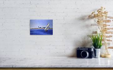 The long leg art print by edward hopper