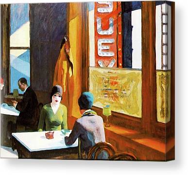 Edward hopper canvas prints for sale
