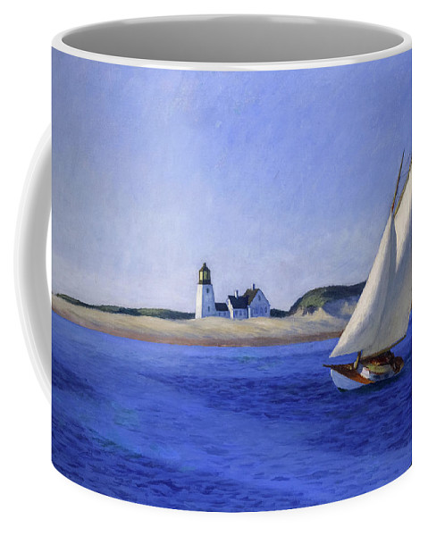 The long leg coffee mug by edward hopper