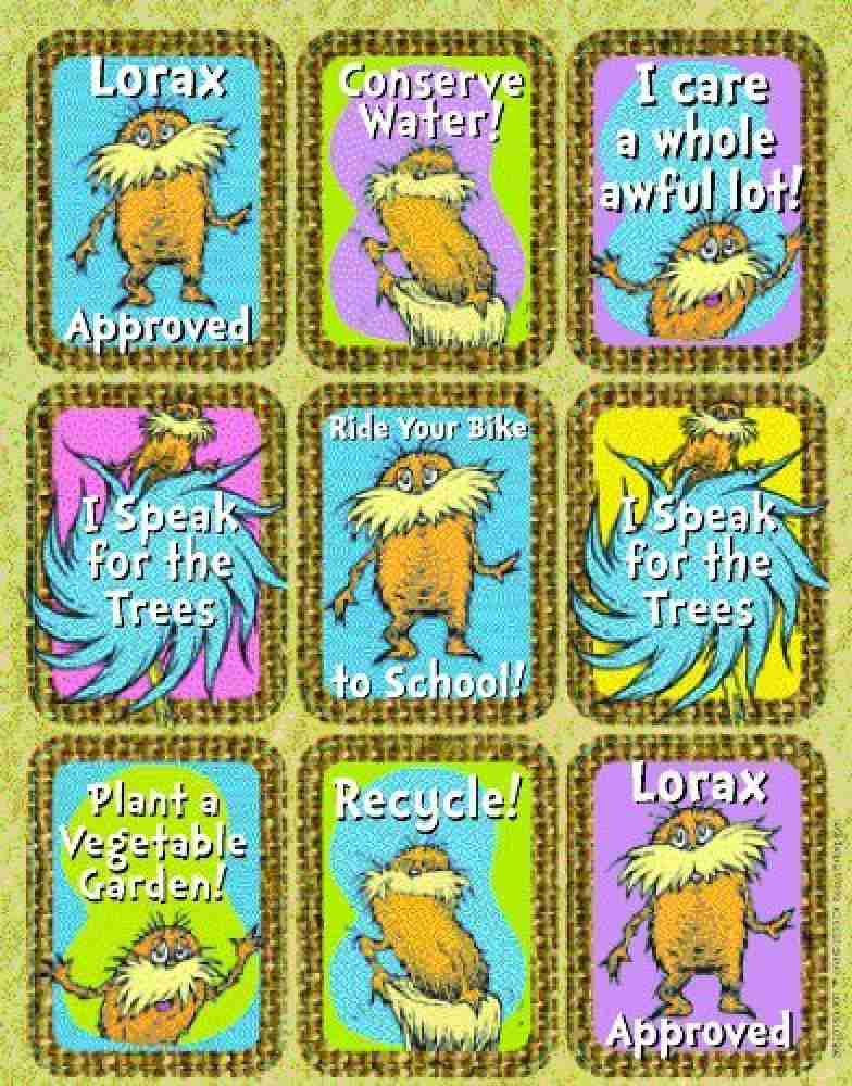 Generic eureka the lorax project stickers