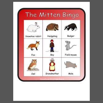 Lesson plan the mitten