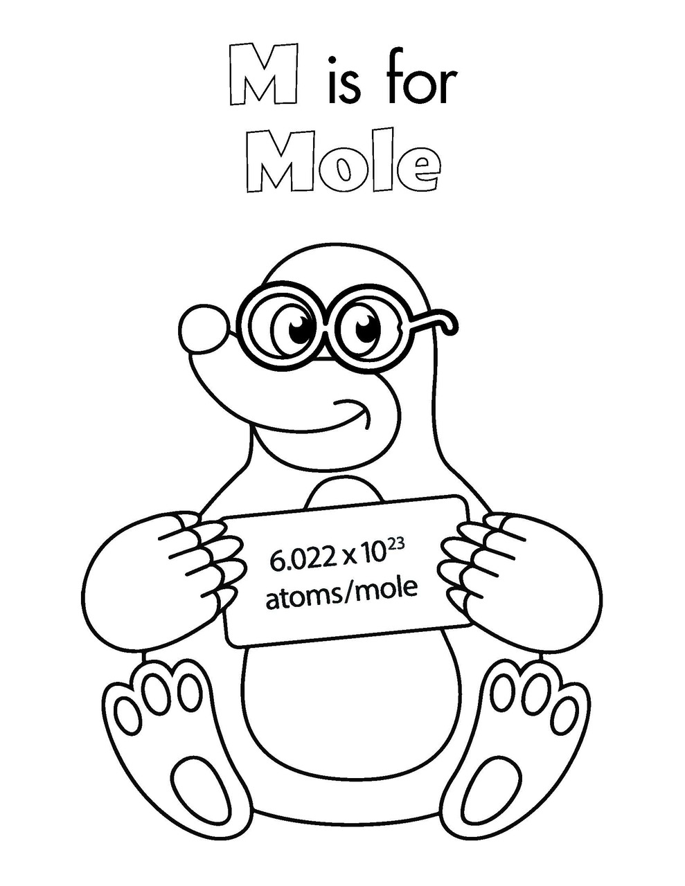 The general chemistry alphabet coloring book