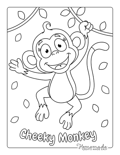 Free animal coloring pages for kids
