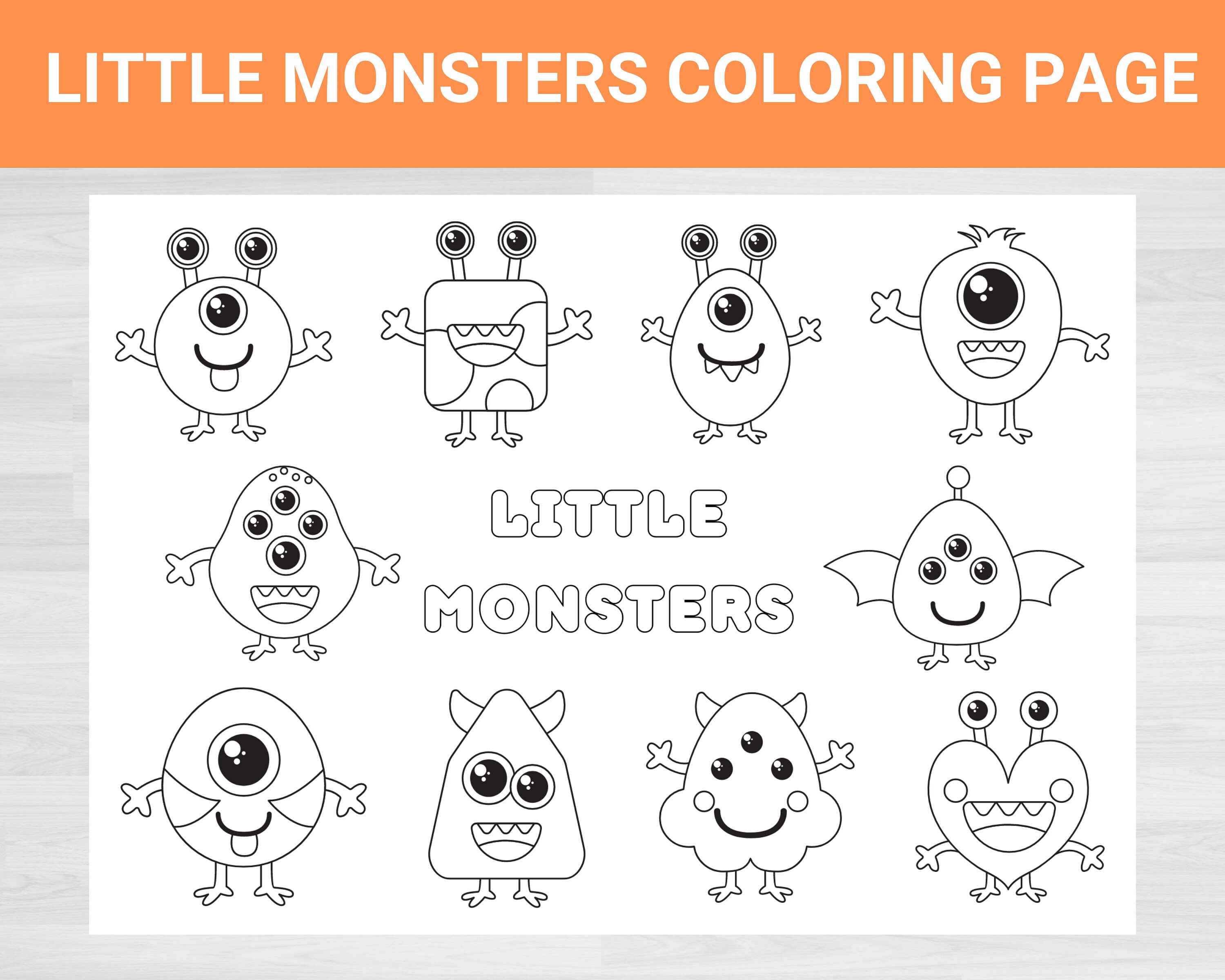 Monster coloring pages monster coloring book monster coloring monster printable coloring pages coloring for kids coloring pages