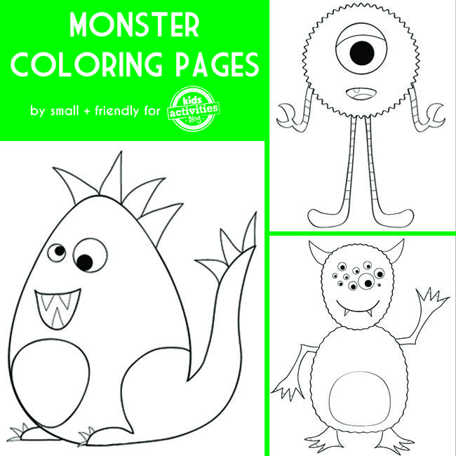Monster coloring pages monster coloring pages coloring pages coloring pages for kids