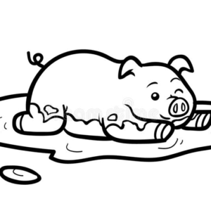 Pig coloring pages printable for free download