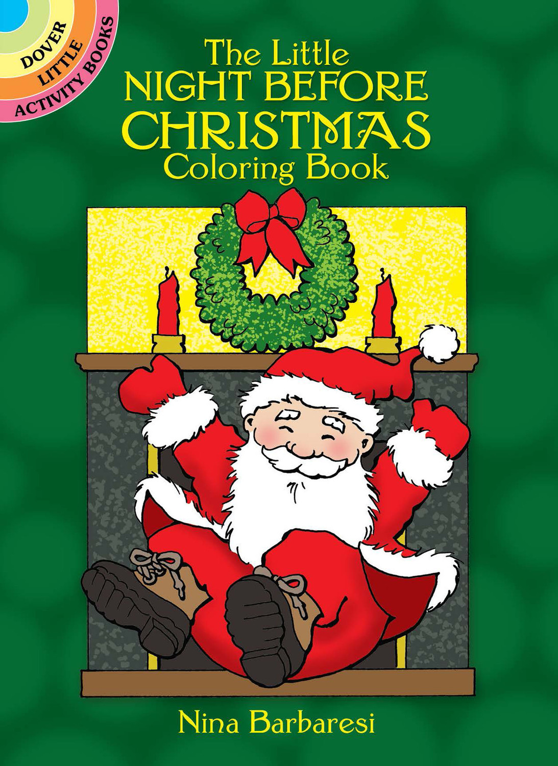 The little night before christmas coloring book