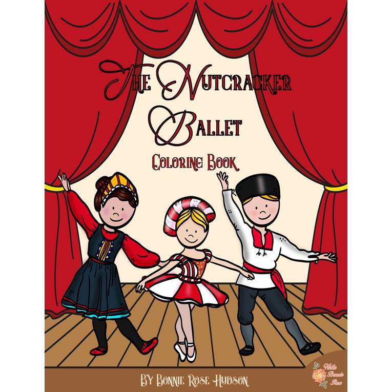 The nutcracker ballet coloring book