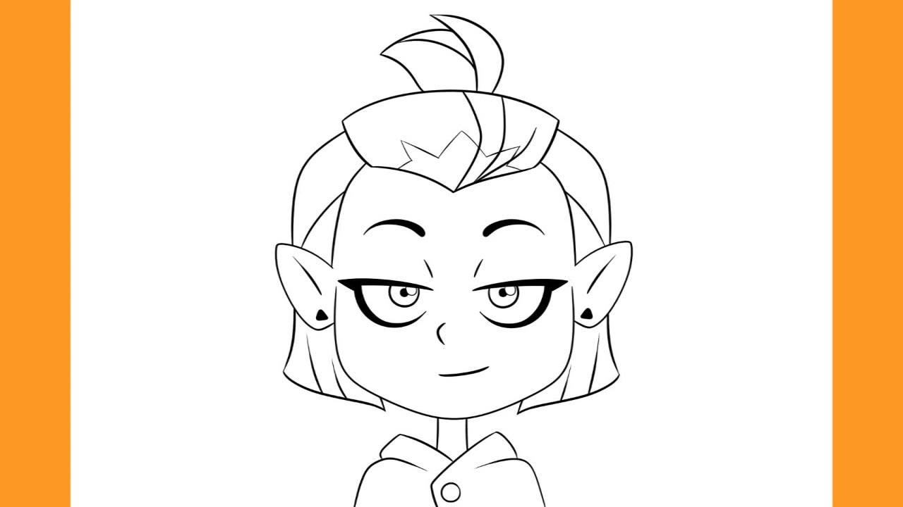 How to draw aity blight the owl house
