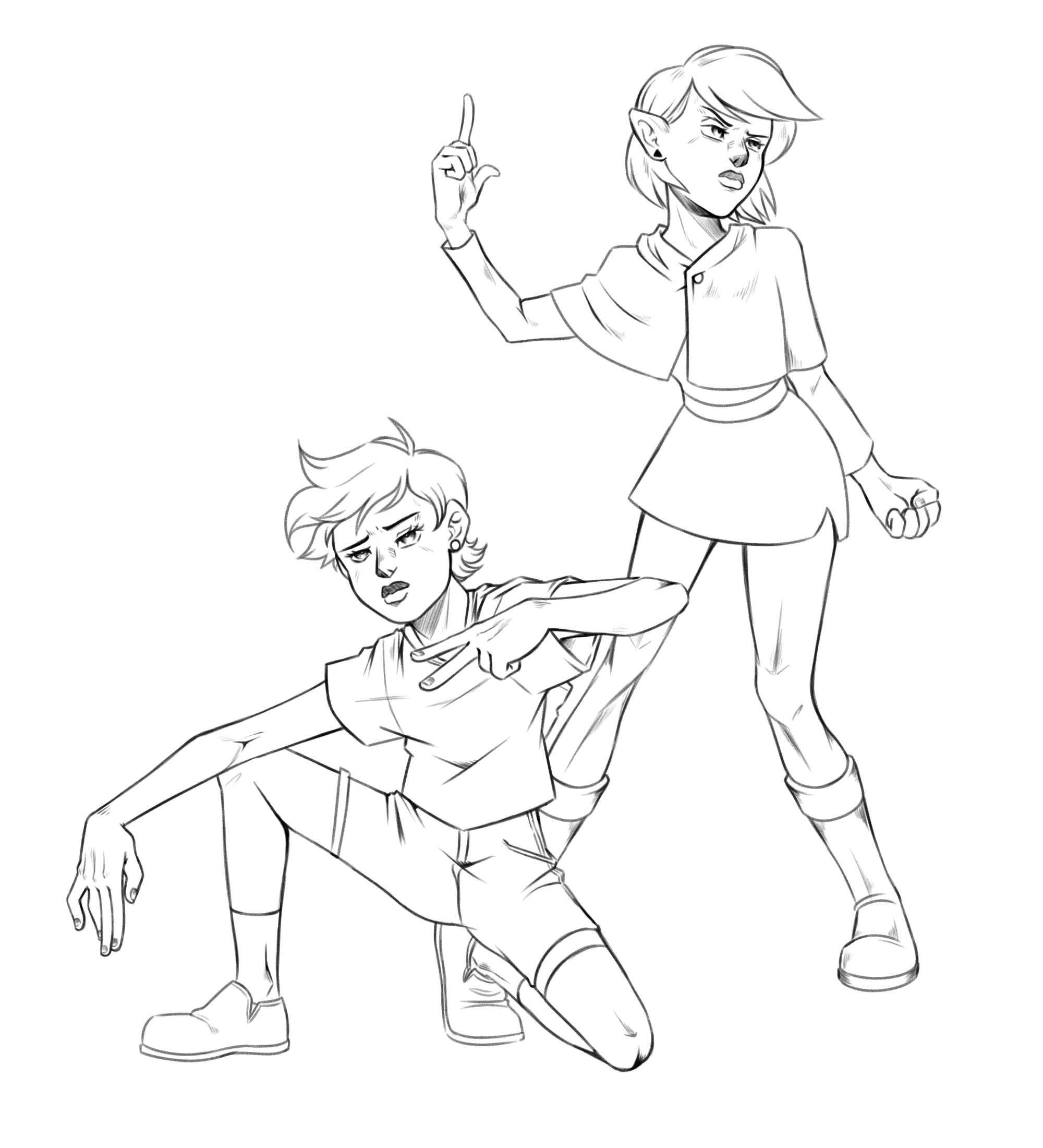 Luz and amitys bizarre adventure by lucabicono on