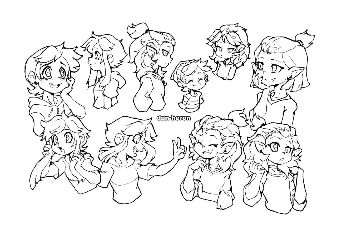 Toh luz amity old new hairdo by dan