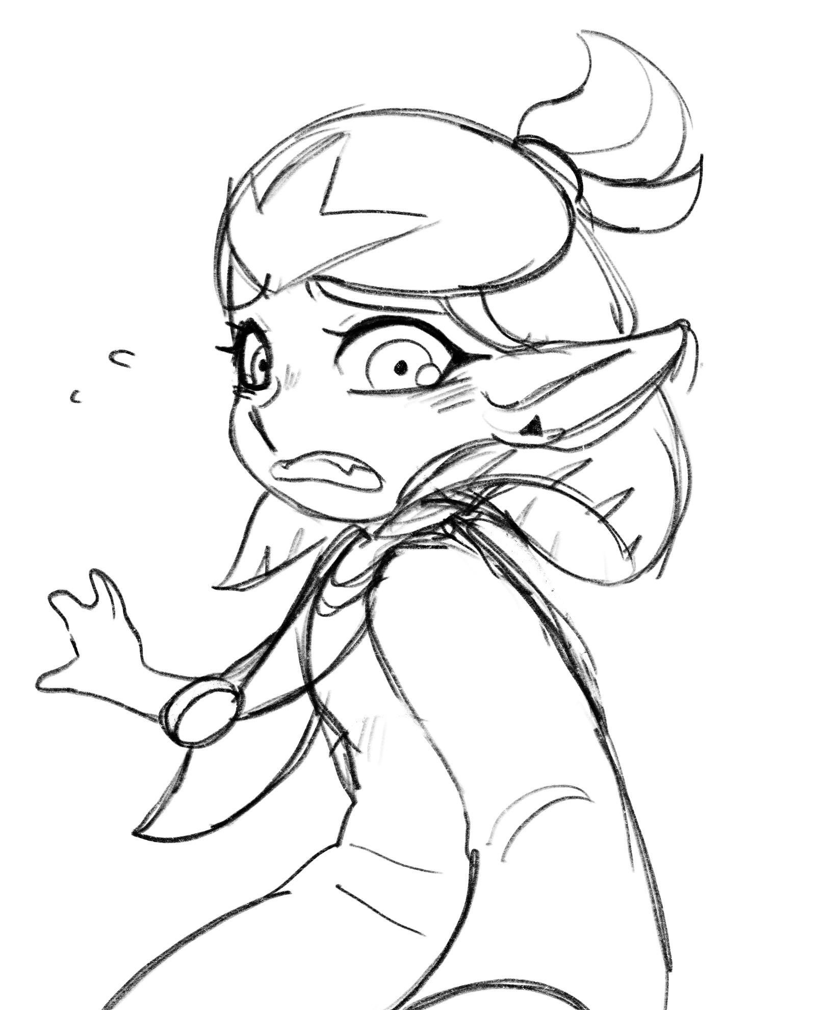 Some amityluz sketches first time drawing them rtheowlhouse