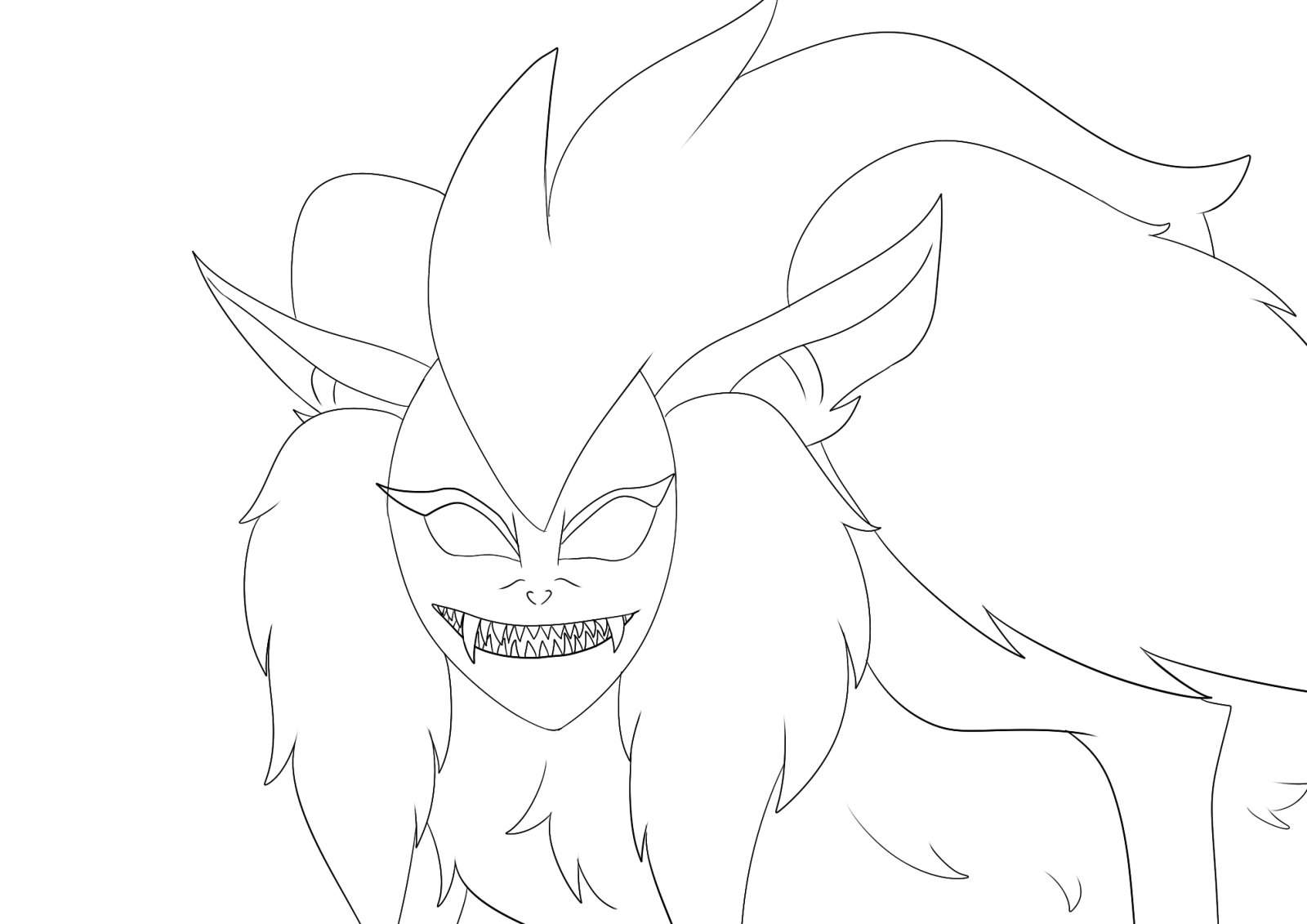 Wip monster eda collab work the owl house eng amino