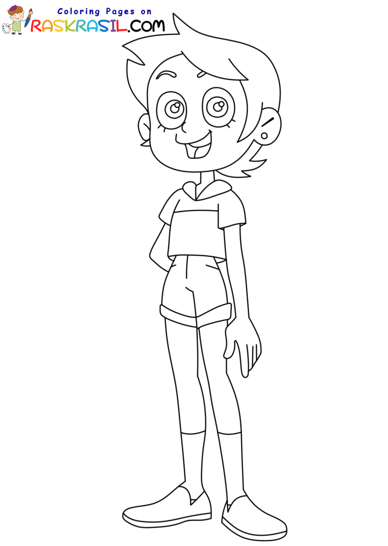 The owl house coloring pages