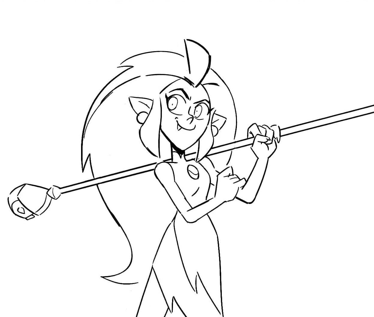 The owl house coloring pages