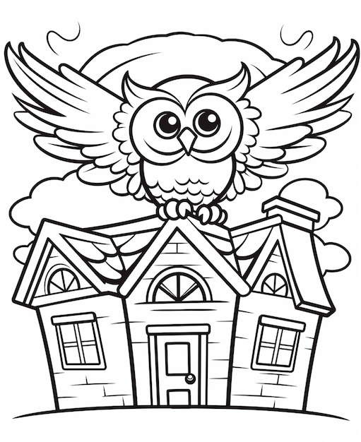 Page owl coloring pages adults images