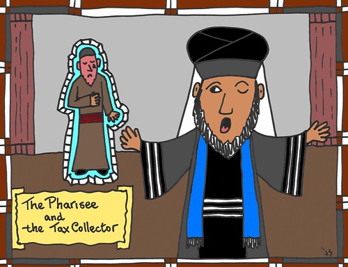 Pharisee and tax collector â stushie art