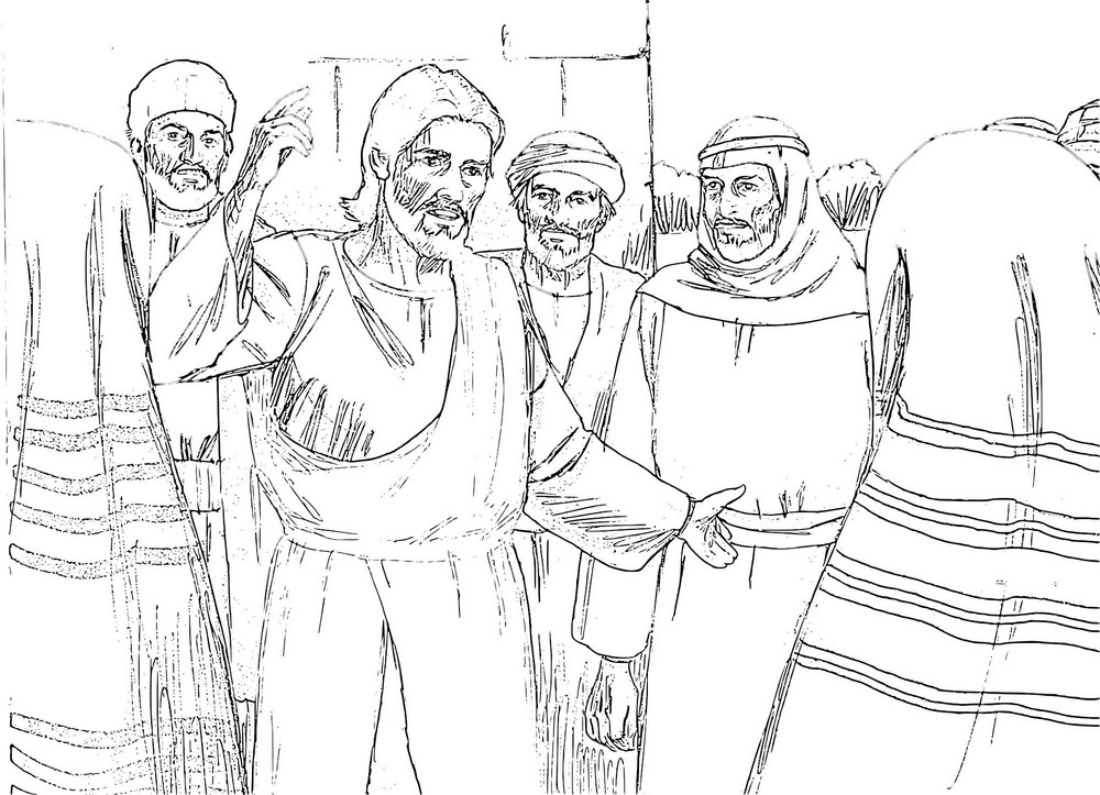 Parable of the rich man and lazarus coloring pages