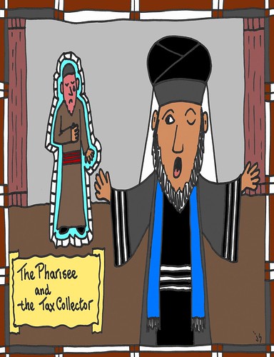 Pharisee and tax collector â stushie art
