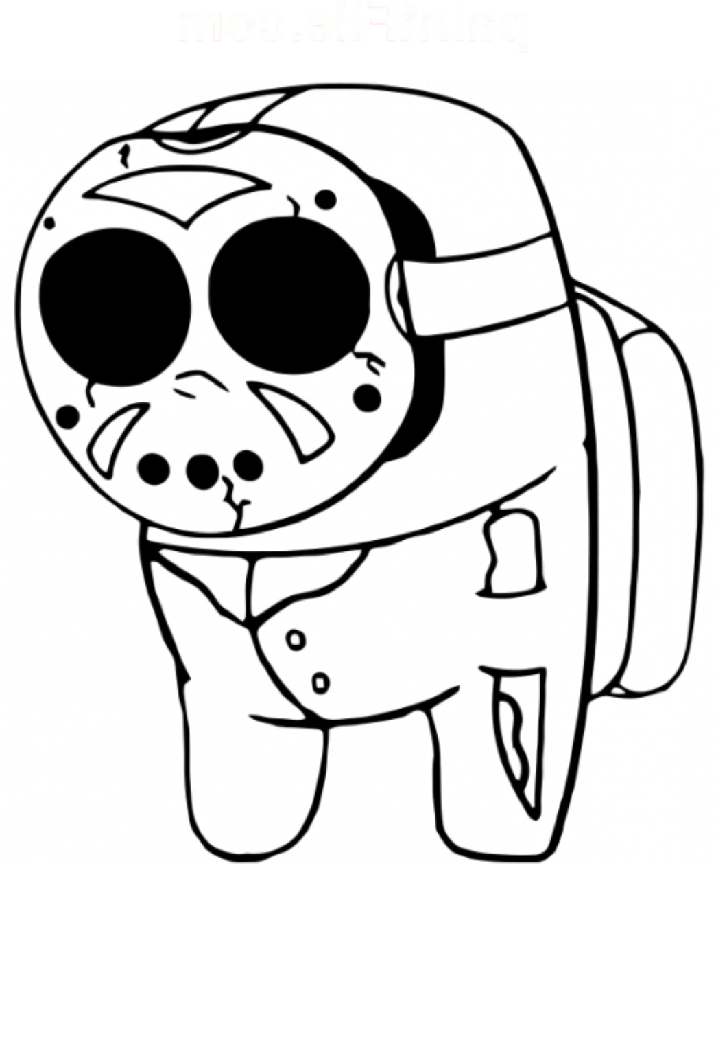 Free printable among us scream coloring page sheet and picture for adults and kids girls and boys