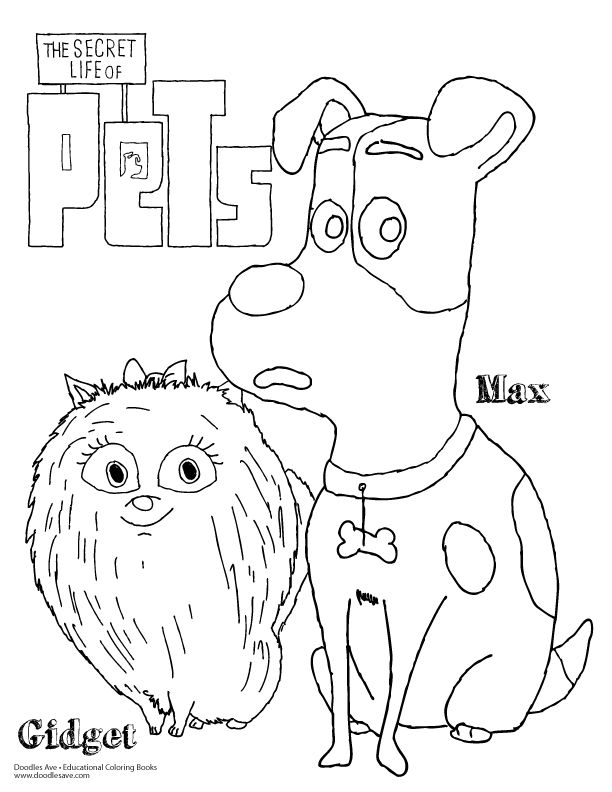 Visit the post for more coloring books pet max cartoon coloring pages