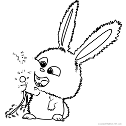 The secret life of pets connect the dots worksheets printable for kids